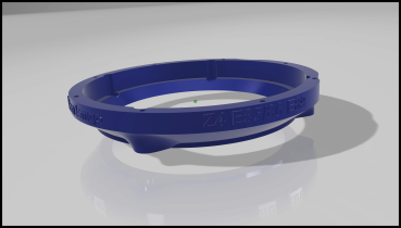 BMW Z4 E85 E86 E89 Lautsprecher Adapter auf 200mm Helix I5 Woofer